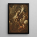 The martyrdom of Saint Andrew - Franz Anton Maulbertsch — framed artwork on a wall
