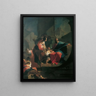 Franz Anton Palko - Christ blesses the children.webp