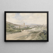 Perchtoldsdorf - Franz Barbarini — cuadro enmarcado en la pared