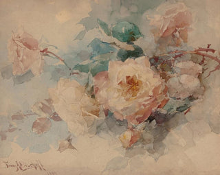 Bouquet of Roses - Franz Bischoff — artwork view