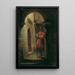Prison Guard Painting - Franz Czermak — framed artwork on a wall