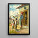 The Master Shoemaker - Franz Gerasch — framed artwork on a wall