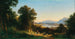View of Salzburg from Bergheim near Plain - Franz Hinterholzer — artwork view