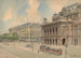 Ópera en Viena - Franz Hoffelner — vista de la obra