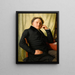 Retrato de Franz Xaver Soist - Franz Ittenbach — cuadro enmarcado en la pared