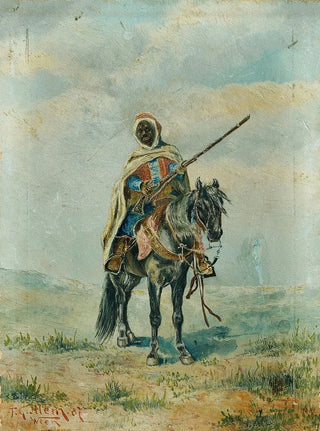 Franz Josef Georg Illem - Beduine zu Pferd.webp