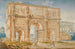 L'Arc de Constantin y una parte del Coliseo - Franz Kaisermann — vista de la obra