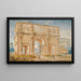 L'Arc de Constantin y una parte del Coliseo - Franz Kaisermann — cuadro enmarcado en la pared
