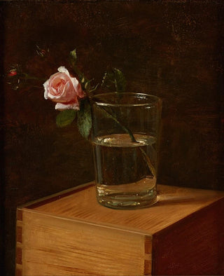 Franz Krger - Rose im Glas.webp