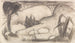 Exotic Abstract Landscape Painting - Franz Marc — artwork view