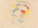 Abstract watercolor painting I - Franz Marc — artwork view