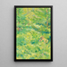 Green Study - Franz Marc — framed artwork on a wall