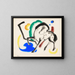 Caballo - Franz Marc — cuadro enmarcado en la pared