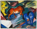 Caballo rojo y azul - Franz Marc — vista de la obra