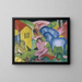 The Dream - Franz Marc — framed artwork on a wall