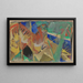 Tiger in the Jungle - Franz Marc — framed artwork on a wall