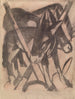 Two Donkeys - Franz Marc — artwork view