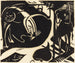 Two Mythical Animals - Franz Marc — artwork view