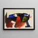 Two Animals - Franz Marc — framed artwork on a wall
