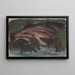 Sangliers dans l'eau - Franz Marc — framed artwork on a wall