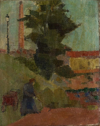 Franz Marent - Gardner in a Park.webp