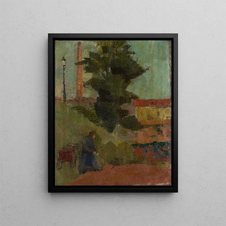 Franz Marent - Gardner in a Park.webp