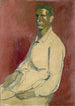 Autorretrato en vista de tres cuartos - Franz Marent — vista de la obra
