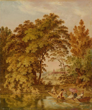 Franz Niklaus Knig - Anlegestelle auf der St Petersinsel.webp