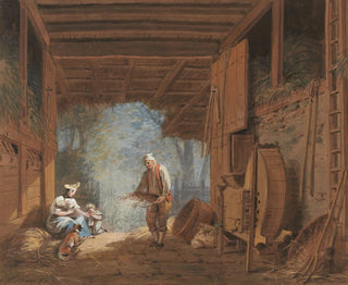 Family of Peasants at the Tenn - Franz Niklaus König — artwork view
