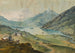Mountain landscape painting with lake - Franz Niklaus König — artwork view