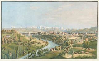 Franz Niklaus Knig - Berne Dessin du Chemin de lEngue.webp