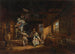 Visita a la cabaña de montaña - Franz Niklaus König — vista de la obra