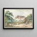 Casa de campo Villette - Franz Niklaus König — cuadro enmarcado en la pared