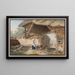 Maison de paysan dans le canton de Berne - Franz Niklaus König — framed artwork on a wall