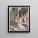 Philemon and Baucis - Franz Niklaus König — framed artwork on a wall