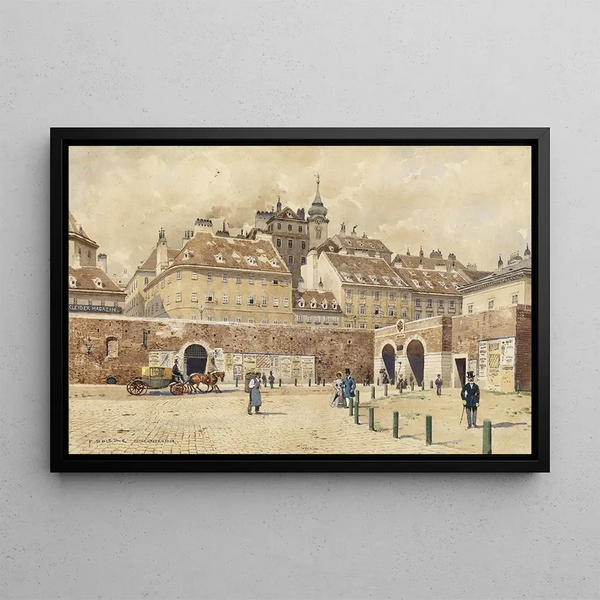 Franz Poledne - Blick auf Wien vom Rotenthurmtor.webp