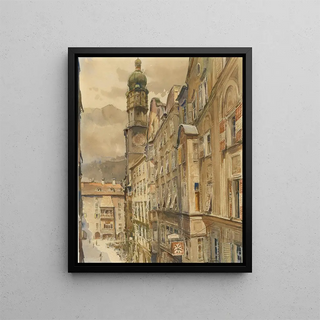 Franz Poledne - Das Goldene Dachl in Innsbruck.webp