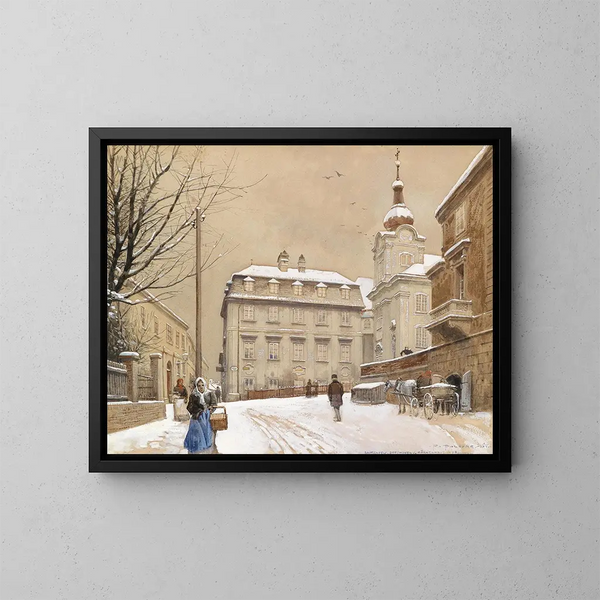 Dubling - Franz Poledne — framed artwork on a wall