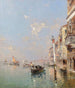 Canal de la Giudecca en Venecia - Franz Richard Unterberger — vista de la obra