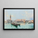 Gran Canal Venecia - Franz Richard Unterberger — cuadro enmarcado en la pared