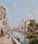 Río San Girolamo Venise - Franz Richard Unterberger — vista de la obra