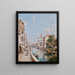 Río San Girolamo Venise - Franz Richard Unterberger — cuadro enmarcado en la pared