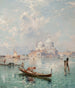 Santa Maria della Salute desde el Gran Canal - Franz Richard Unterberger — vista de la obra