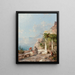 Sorrente en la bahía de Nápoles - Franz Richard Unterberger — cuadro enmarcado en la pared