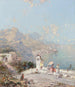 La costa de Amalfi - Franz Richard Unterberger — vista de la obra