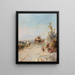 La ruta de Pompeya - Franz Richard Unterberger — cuadro enmarcado en la pared