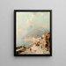 Vista de Amalfi - Franz Richard Unterberger — cuadro enmarcado en la pared