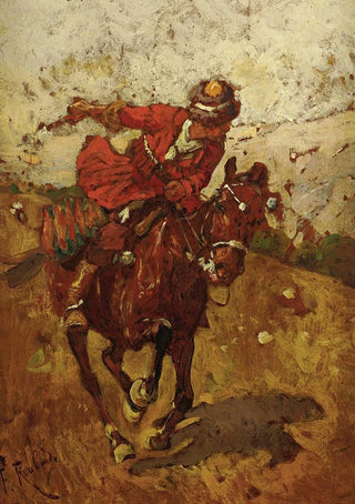 Franz Roubaud - Cossack Horseman.webp