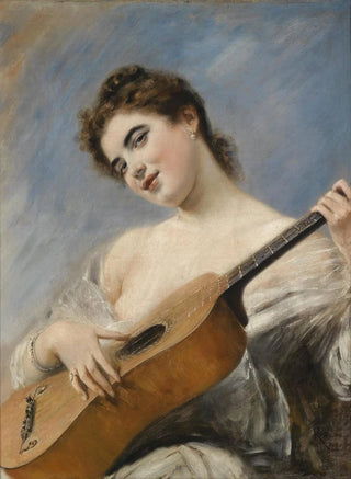 Franz Russ the younger - Die Gitarrenspielerin.webp
