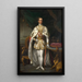 Emperor Franz Joseph I - Franz Russ the Younger — framed artwork on a wall